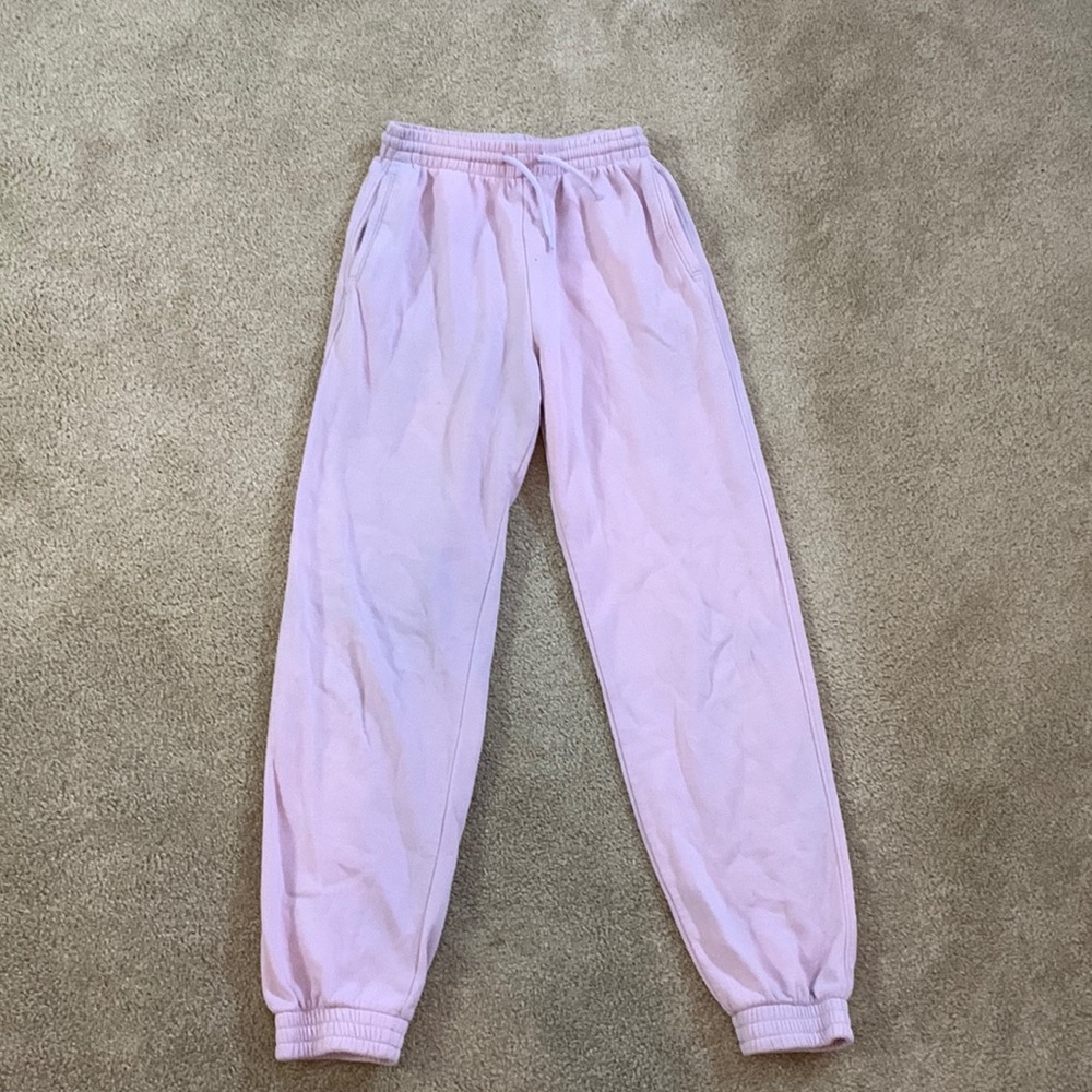 Purple sweats!